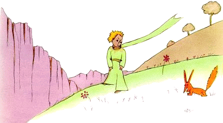 Le petit prince rencontre le renard